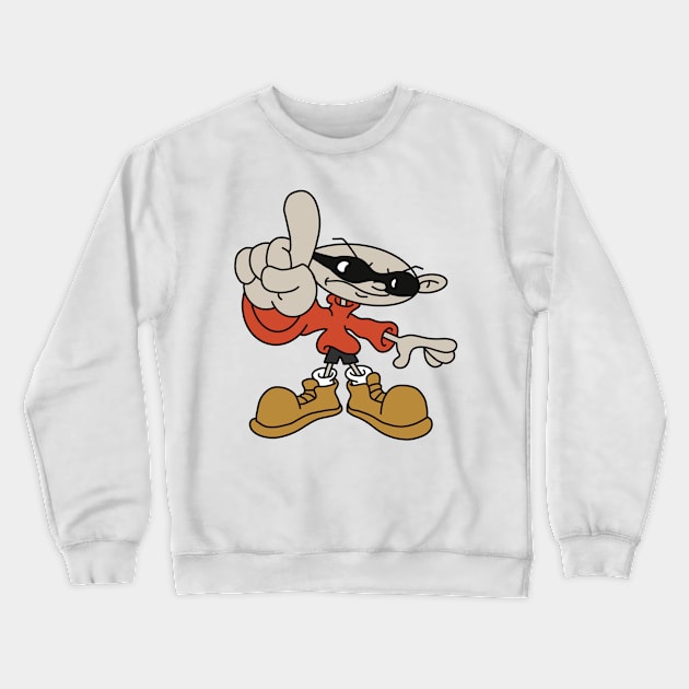 Number 1 Crewneck Sweatshirt by FoxtrotDesigns